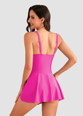 Flora Print Tummy Control Swimdress