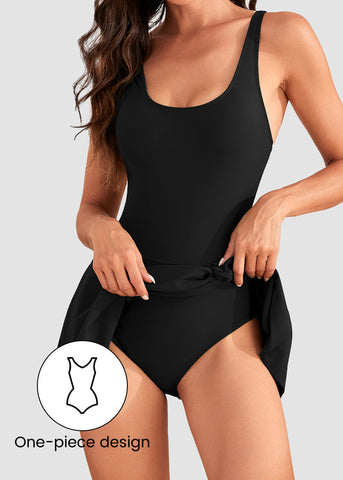 Flora Print Tummy Control Swimdress