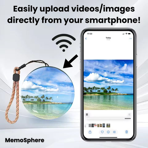 MemoSphere™ Custom Video 3D Crystal Sphere