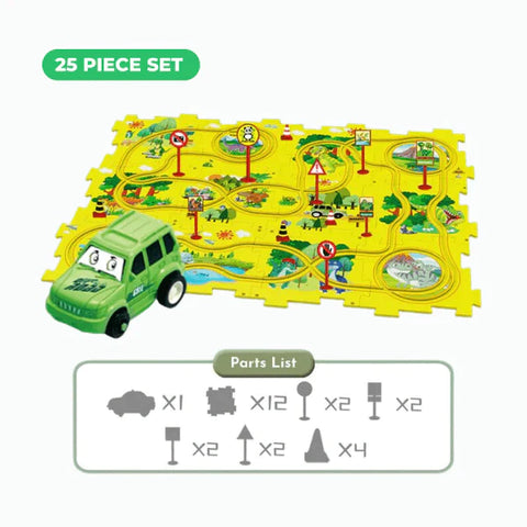 ZoomRacers™ Adventure Kids Car Track Set