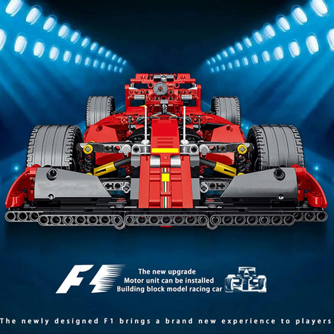 Particular F1 Race Car Building Blocks Bricks With Remote Control 1200 pcs