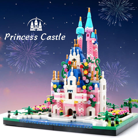 New Princess Castle Building Blocks Model Set