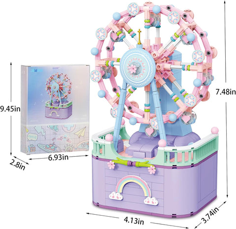 Unique Ferris Wheel Music Box Buildings Sets