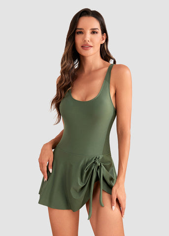 Flora Print Tummy Control Swimdress