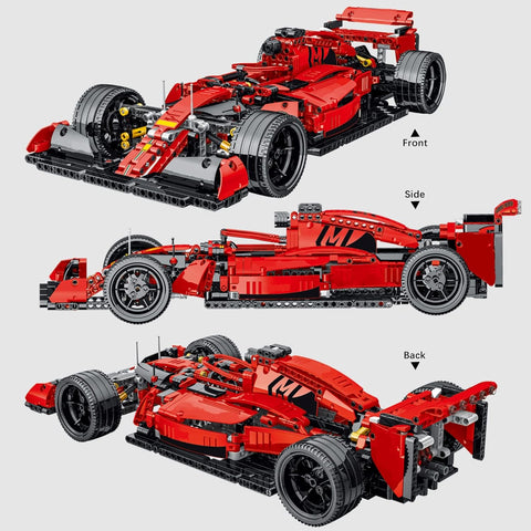 Particular F1 Race Car Building Blocks Bricks With Remote Control 1200 pcs