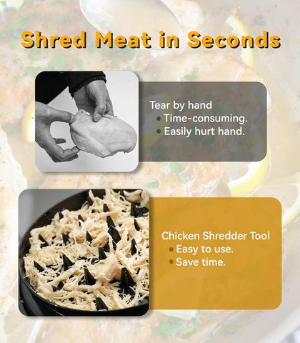 Shred'rs Twist To Shred Chicken, Meat & Vegetable Tool