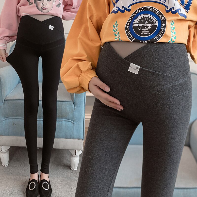 BumpSnugs™️ - Low Waist Belly Maternity Leggings