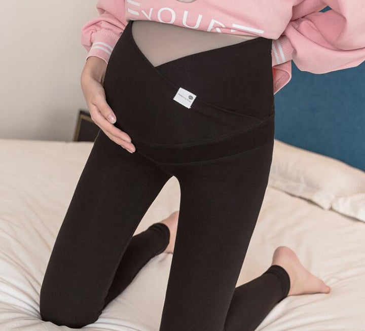 BumpSnugs™️ - Low Waist Belly Maternity Leggings