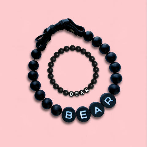 Matchie™ Custom BFF Dog Collar + Free Matching Bracelet