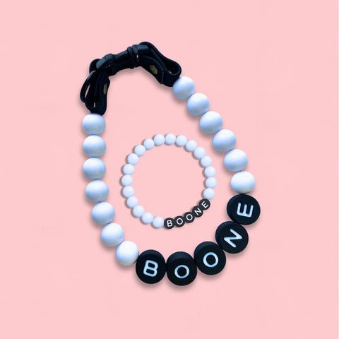 Matchie™ Custom BFF Dog Collar + Free Matching Bracelet