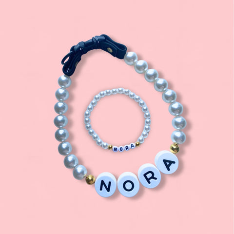 Matchie™ Custom BFF Dog Collar + Free Matching Bracelet