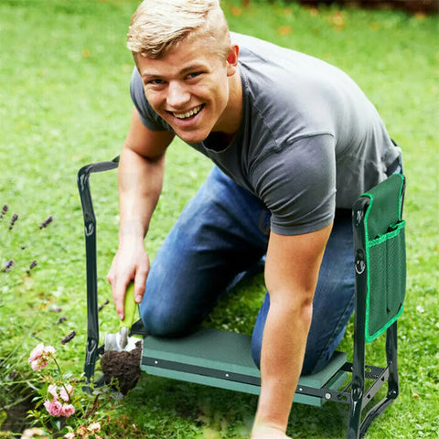 Kneelify™ Folding Kneeler Stool