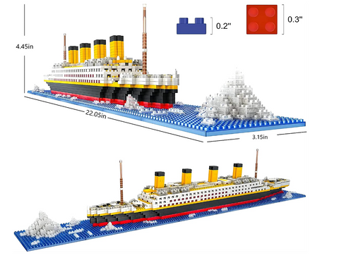 The iconic Titanic Cruise Ship DIY Model Building Blocks