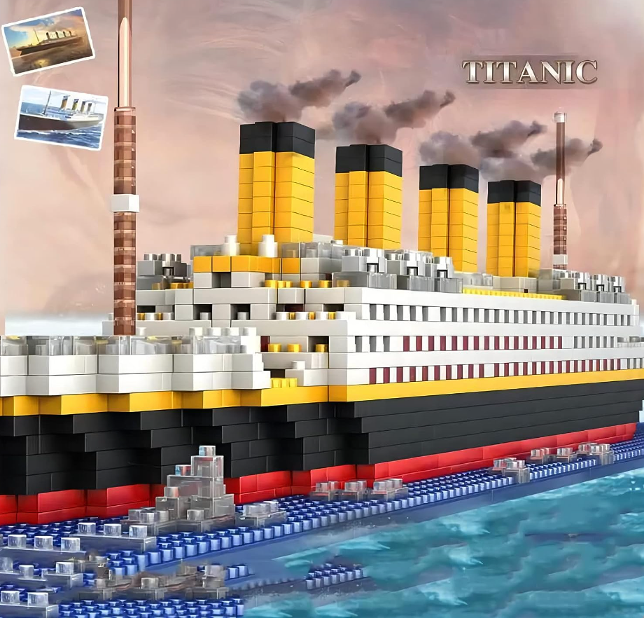 The iconic Titanic Cruise Ship DIY Model Building Blocks