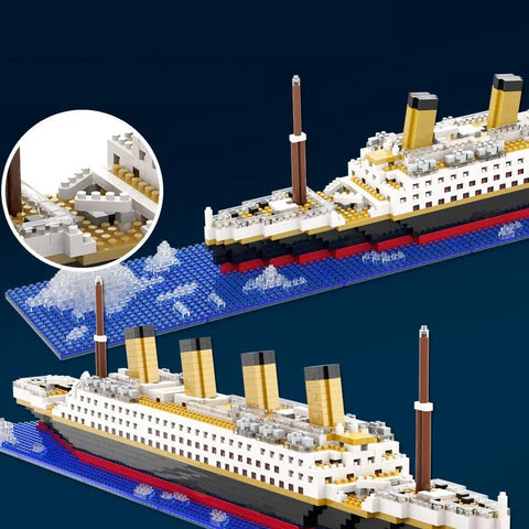 The iconic Titanic Cruise Ship DIY Model Building Blocks