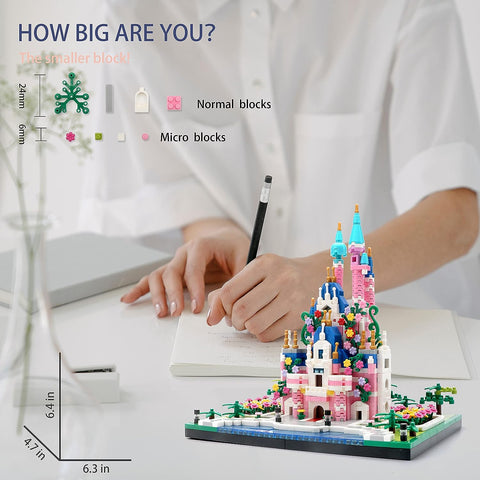 New Princess Castle Building Blocks Model Set