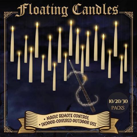 Glowzy™ Haunted Flameless Floating Candles