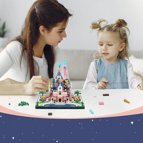 New Princess Castle Building Blocks Model Set