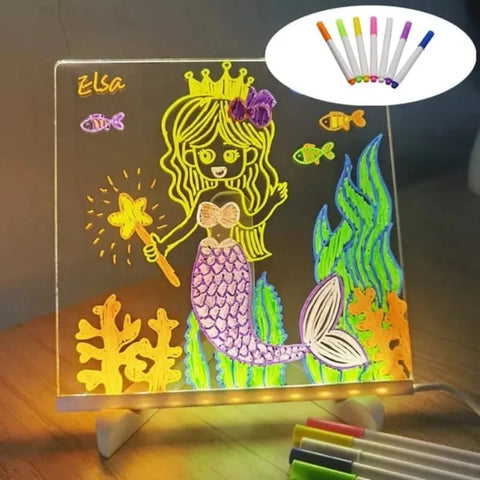 GlowPad™ Magic LED Drawing Pad