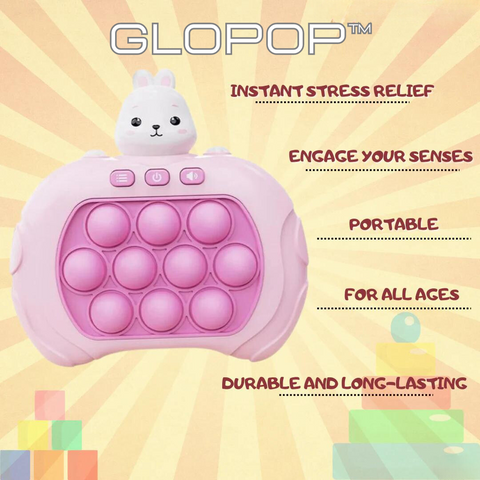 GloPop™ LED Quick Push Bubble Fidget Toy