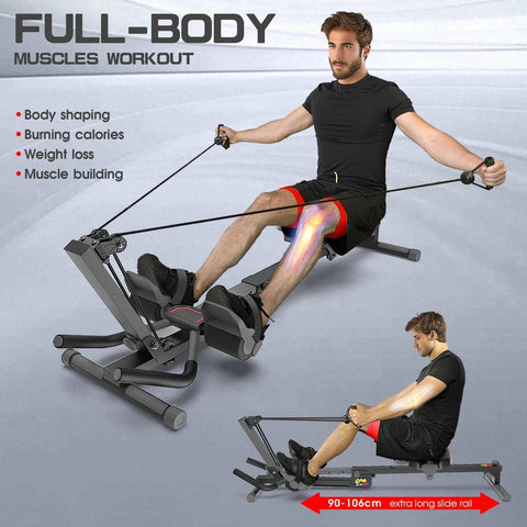 FitGlide™ 3-in-1 Rowing & Ab Machine