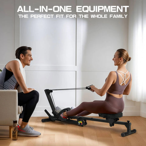 FitGlide™ 3-in-1 Rowing & Ab Machine