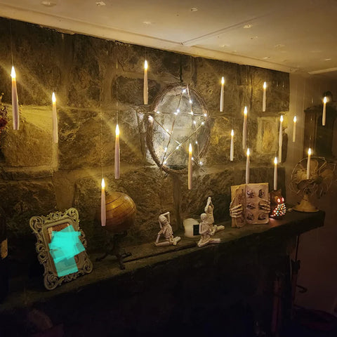 Glowzy™ Haunted Flameless Floating Candles