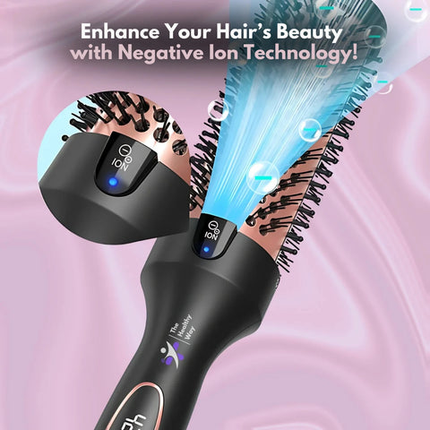 Silis™ 3-in-1 Pro Negative Ion Thermal Brush