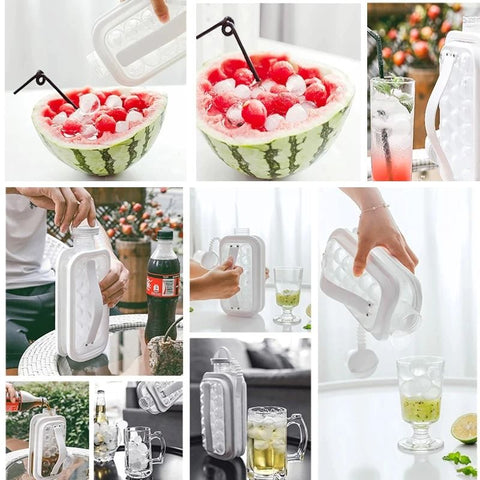 ChillCraft™ 2-in-1 Portable Ice Sphere Maker