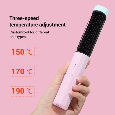 Frizz-Fighter Pro™ Straightener Brush