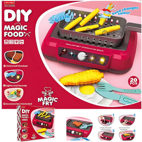 TinyChef™ Deluxe Magic Fry Cooking Toy Set