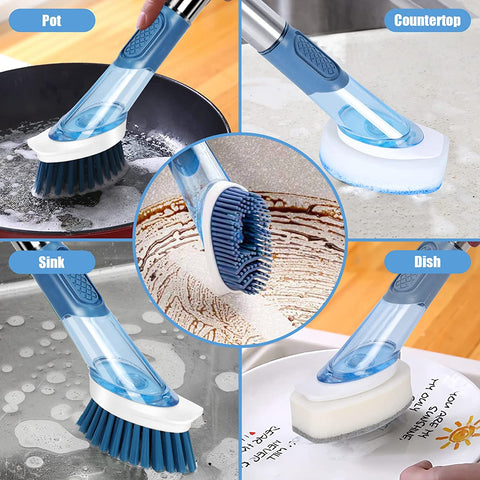 EcoVault™ 3 In 1 Cleaning Brush & Soap Dispenser