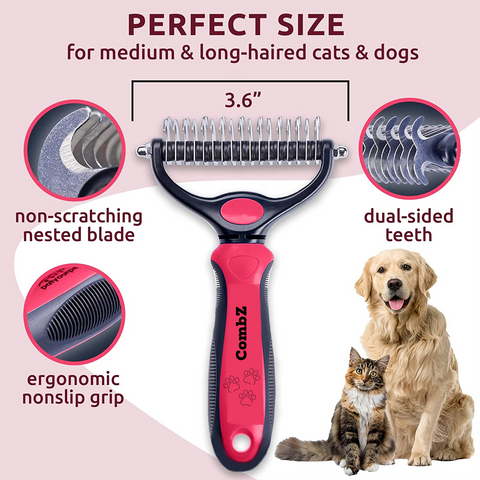 CombZ™ Pet Grooming Brush