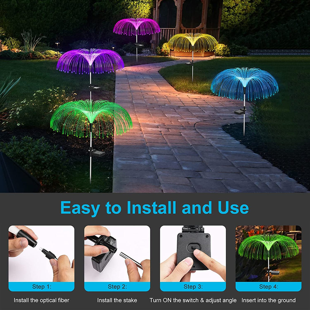 LumiSpark™️ - Solar Decorative Jellyfish Garden Light