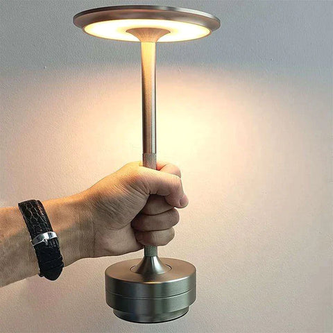 LumiLuxy™ Rechargeable Metallic Table Lamp