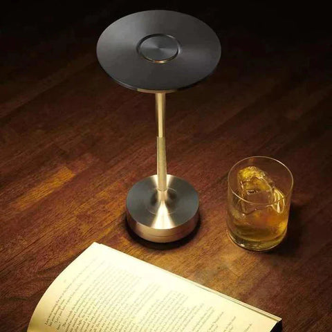 LumiLuxy™ Rechargeable Metallic Table Lamp