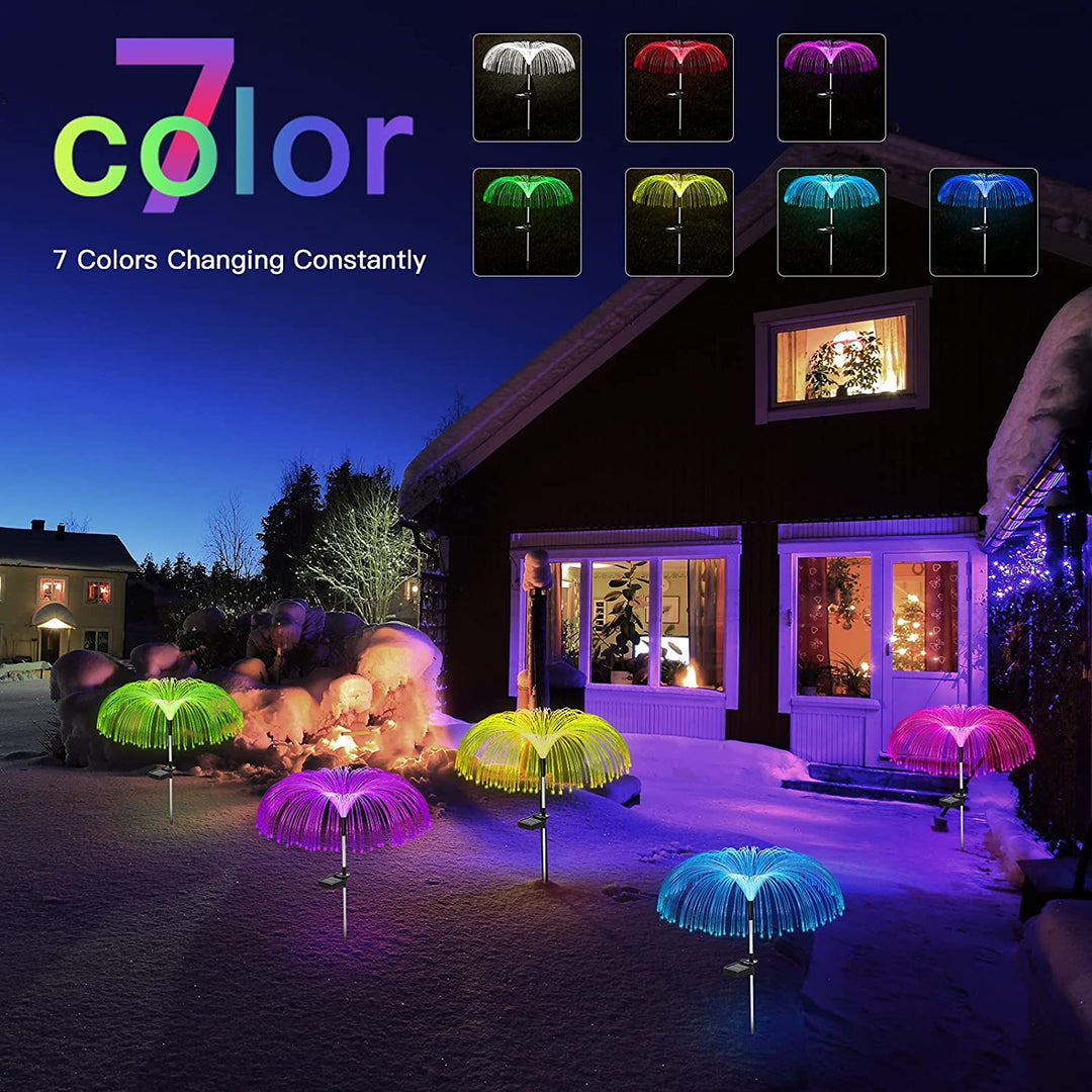 LumiSpark™️ - Solar Decorative Jellyfish Garden Light