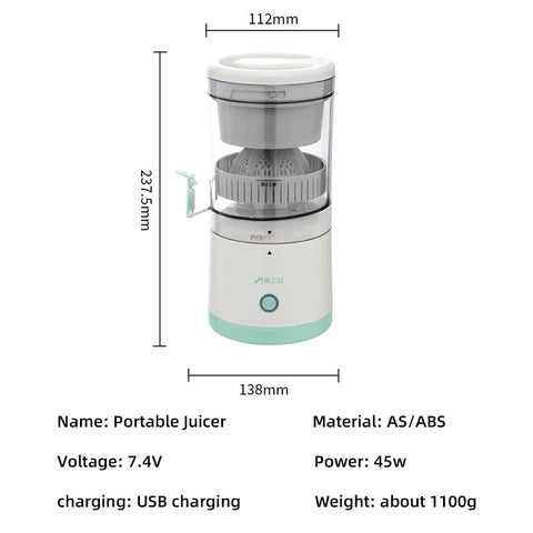 SqueezeZ™ USB Charging Automatic Fruit Juicer