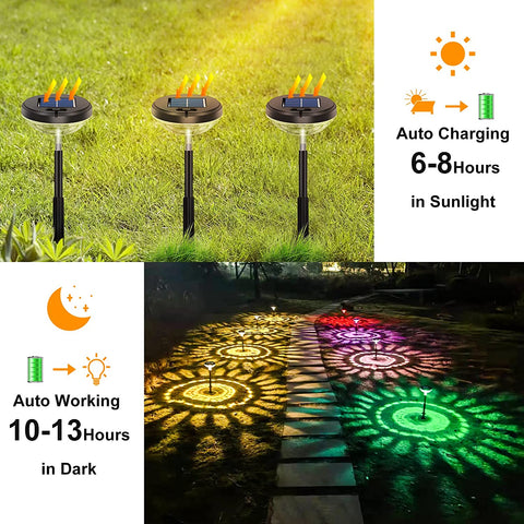 SolaBright™ - Solar Decorative Garden Light