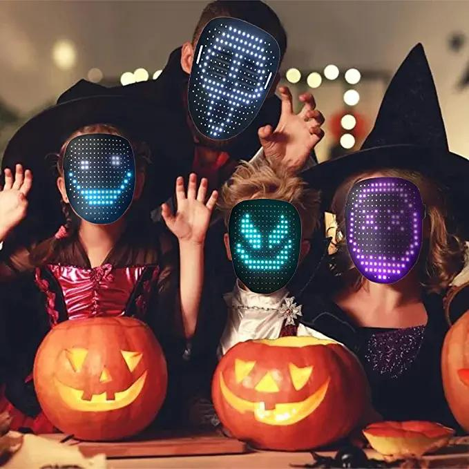 FaceZ™ 50 Patterns Gesture Control LED Purge Mask