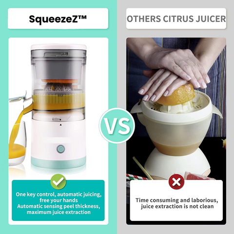 SqueezeZ™ USB Charging Automatic Fruit Juicer