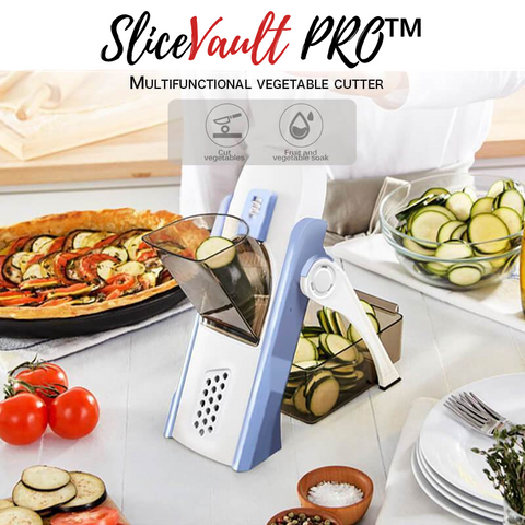 SliceVault Pro™ -  Multi Purpose vegetables slicer & chopper