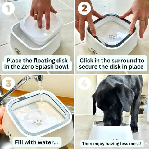 SplashLock™ Non-Spill Pet Hydrator Bowl